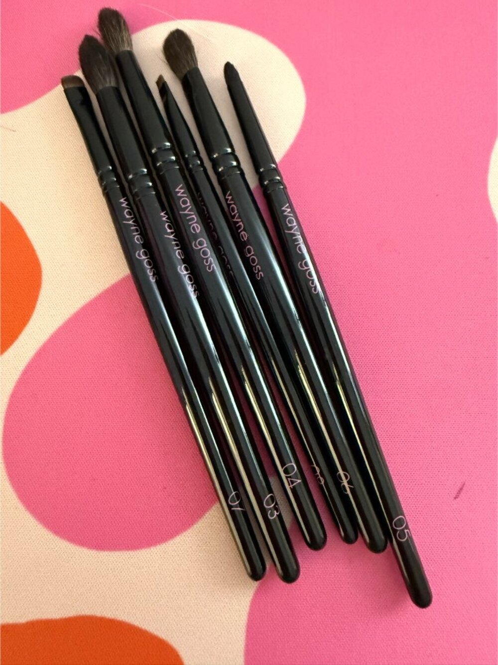Wayne Goss Eye Brush Bundle 03, 04, 05, 06, 07, 08